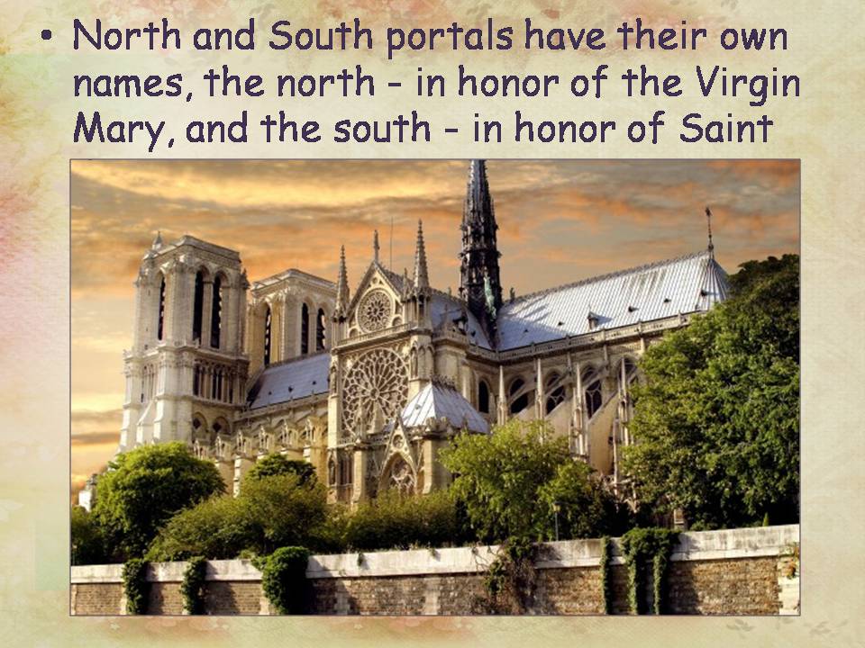 Презентація на тему «Cathedral of Notre-Dame de Paris» - Слайд #12 Презентація на тему «Cathedral of Notre-Dame de Paris» - Слайд #12