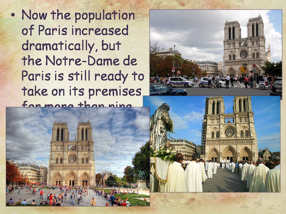 Презентація на тему «Cathedral of Notre-Dame de Paris» - Слайд #8 Презентація на тему «Cathedral of Notre-Dame de Paris» - Слайд #8