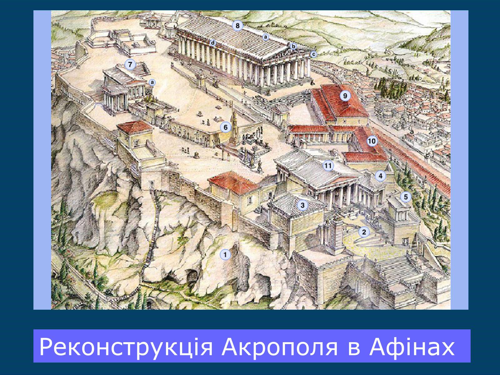Презентація на тему «Афінський Акрополь» - Слайд #4 Презентація на тему «Афінський Акрополь» - Слайд #4