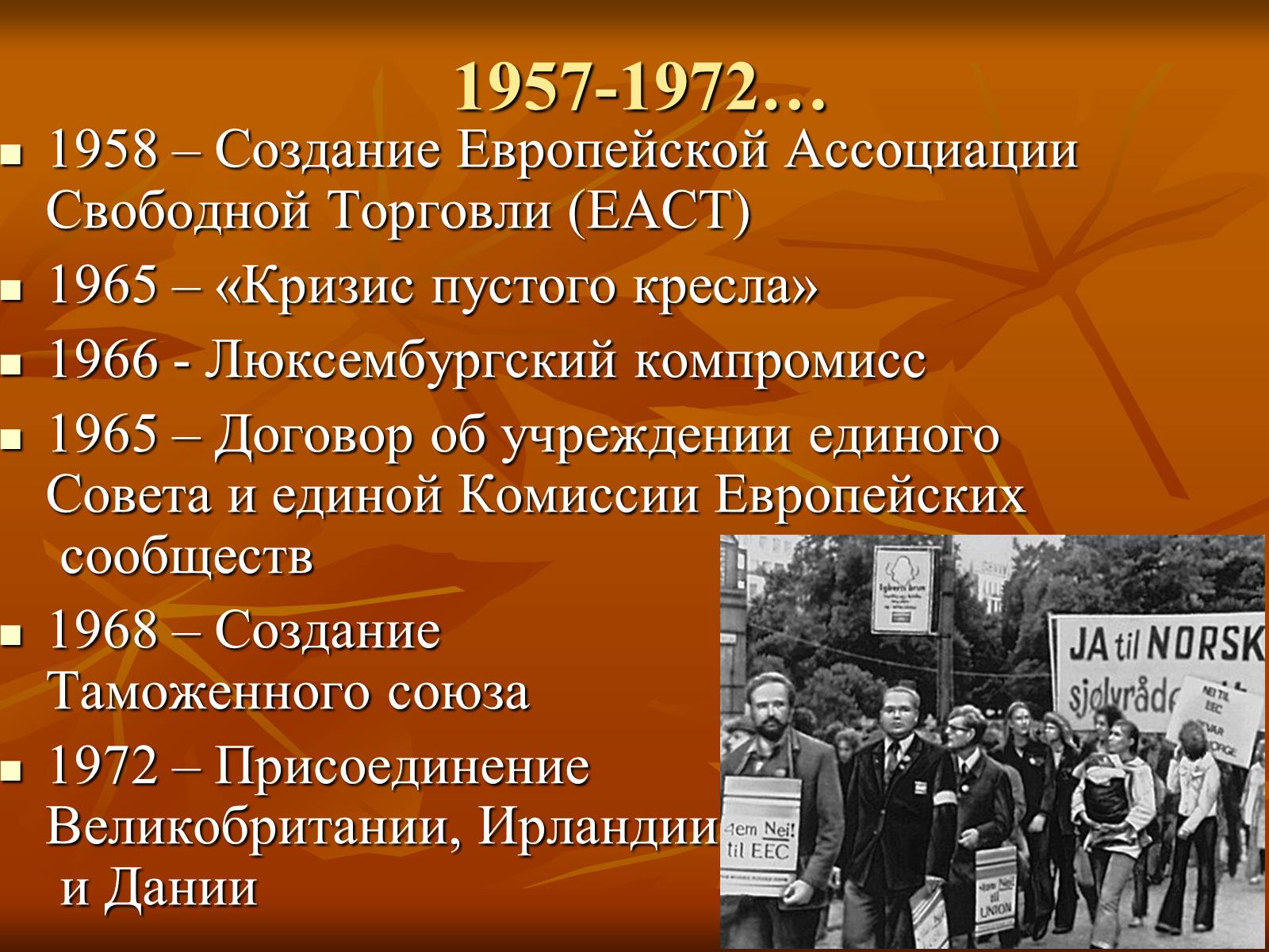 Презентація на тему «Европейская интеграция» - Слайд #8 Презентація на тему «Европейская интеграция» - Слайд #8
