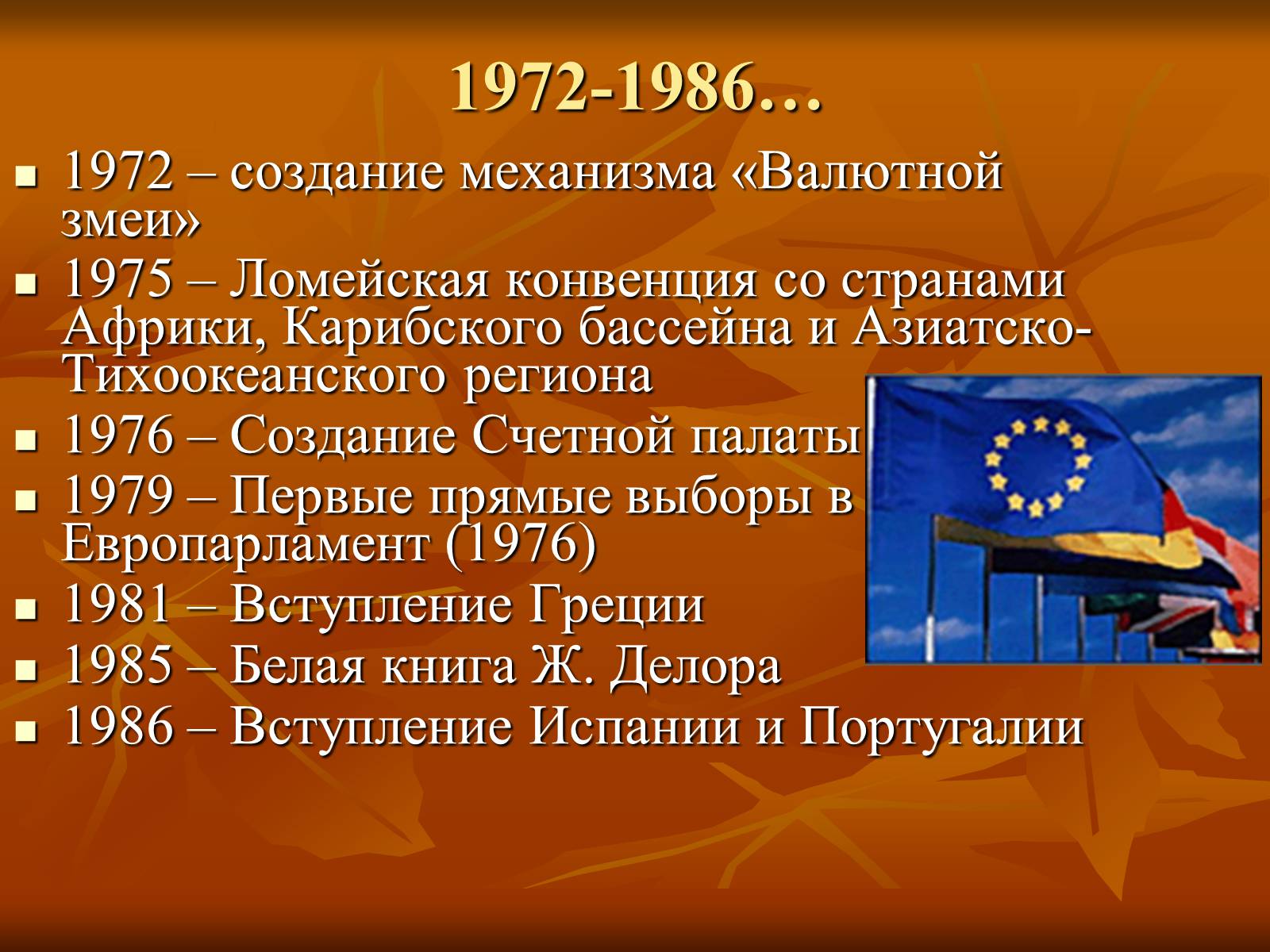Презентація на тему «Европейская интеграция» - Слайд #9 Презентація на тему «Европейская интеграция» - Слайд #9