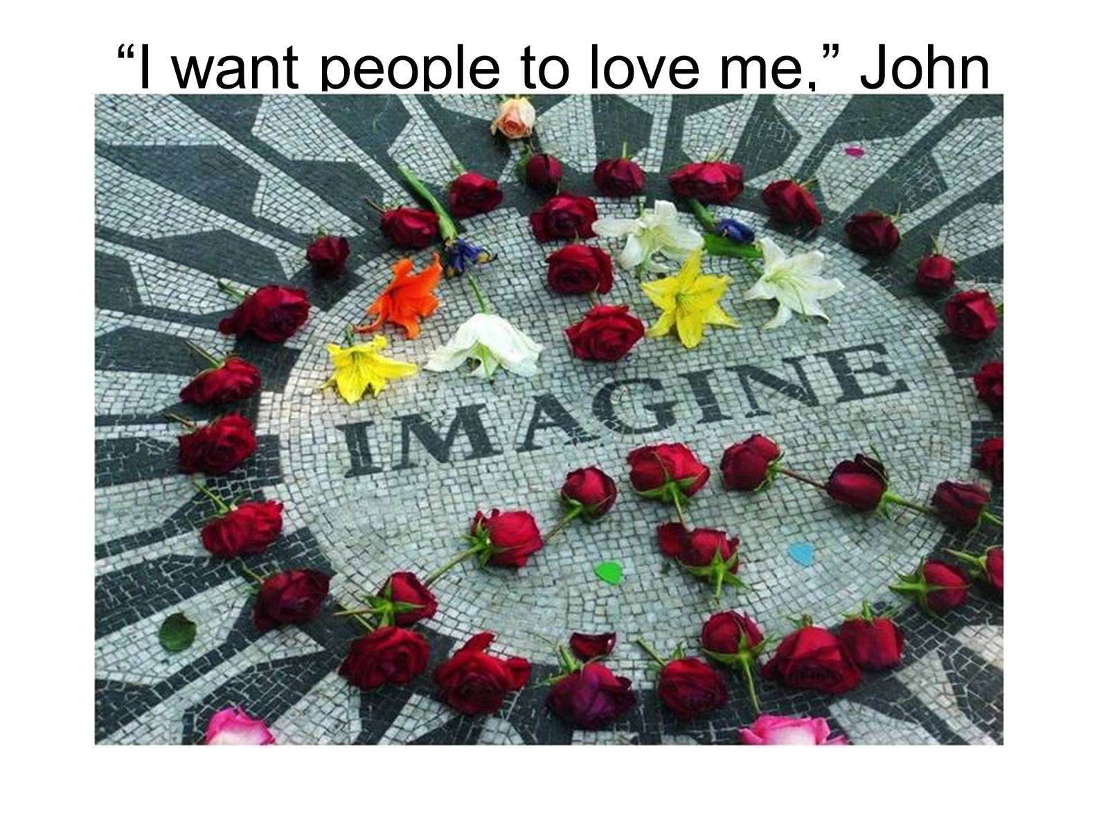 Презентація на тему «John Lennon» - Слайд #22 Презентація на тему «John Lennon» - Слайд #22