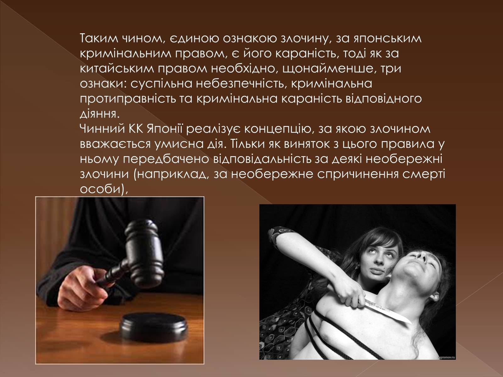 Презентація на тему «Кримінальне право у різних країнах світу» - Слайд #25 Презентація на тему «Кримінальне право у різних країнах світу» - Слайд #25
