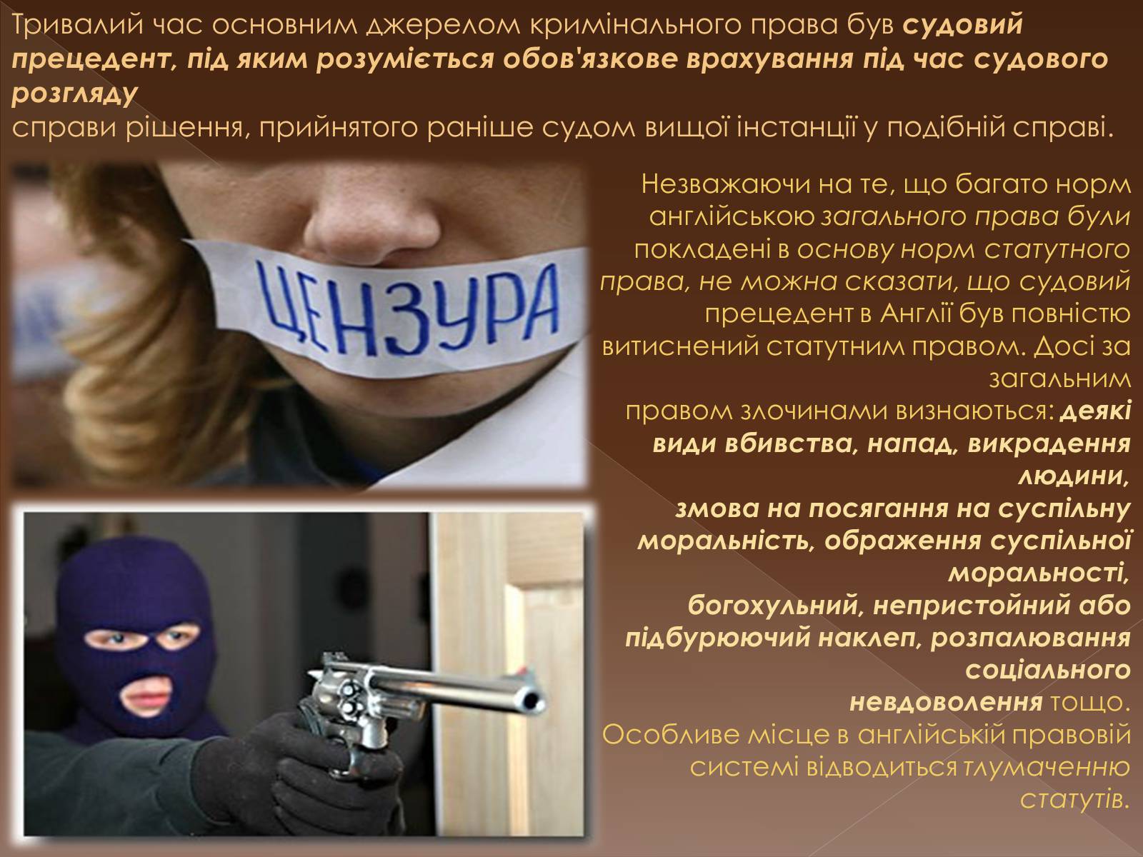Презентація на тему «Кримінальне право у різних країнах світу» - Слайд #3 Презентація на тему «Кримінальне право у різних країнах світу» - Слайд #3