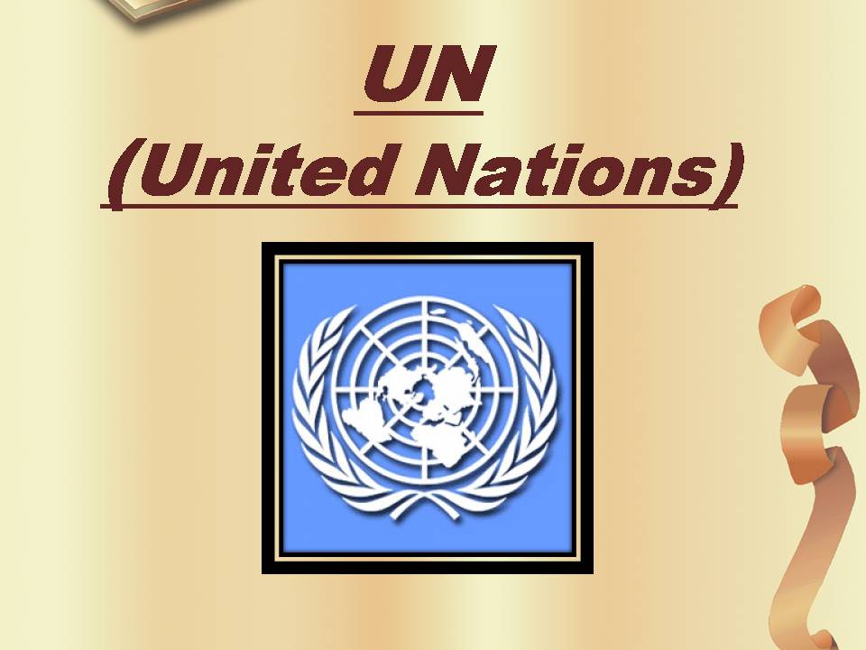 Презентація на тему «Organization of the world» - Слайд #2 Презентація на тему «Organization of the world» - Слайд #2