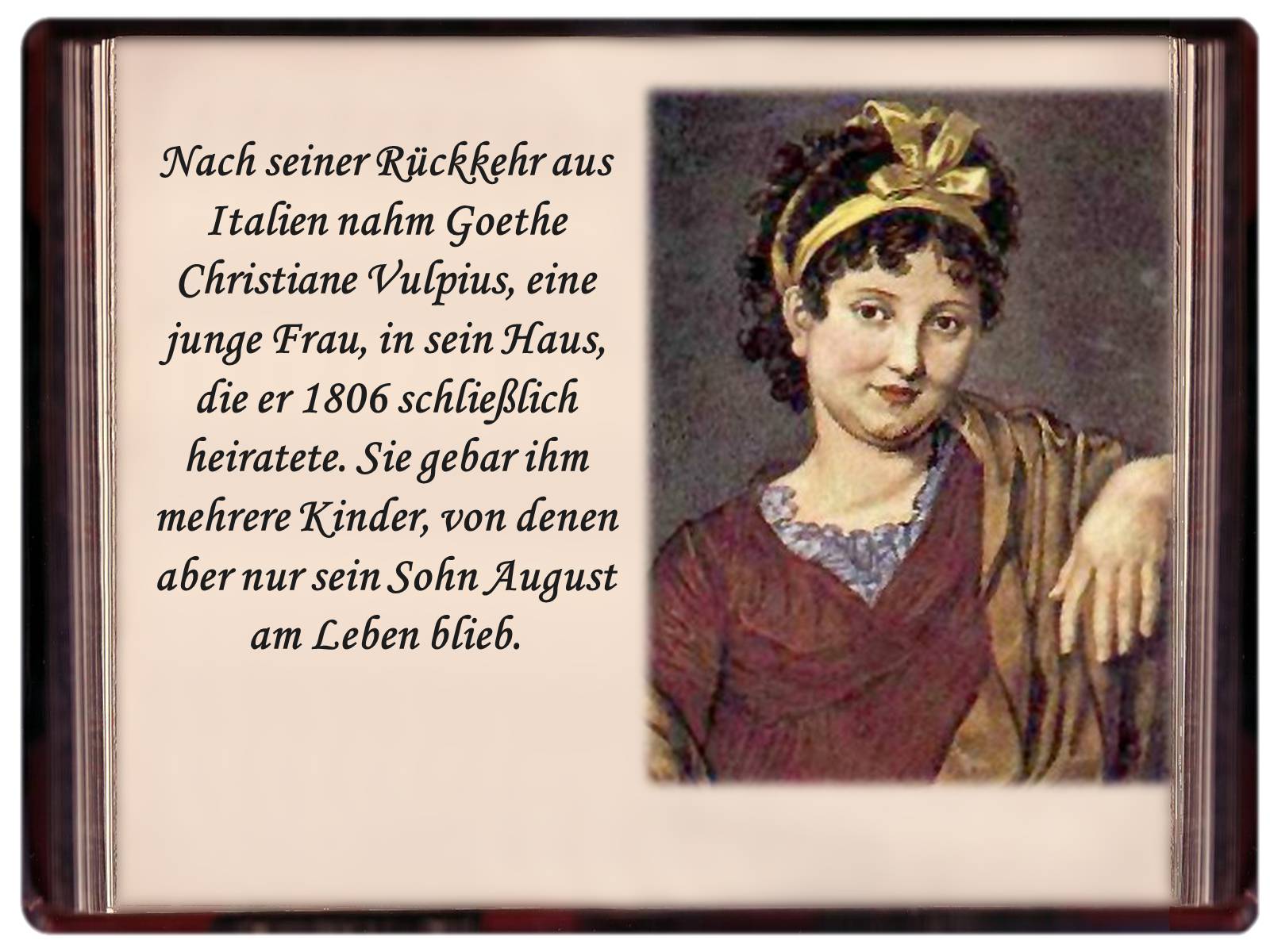 Презентація на тему «Johann Wolfgang von Goethe» (варіант 2) - Слайд #12 Презентація на тему «Johann Wolfgang von Goethe» (варіант 2) - Слайд #12
