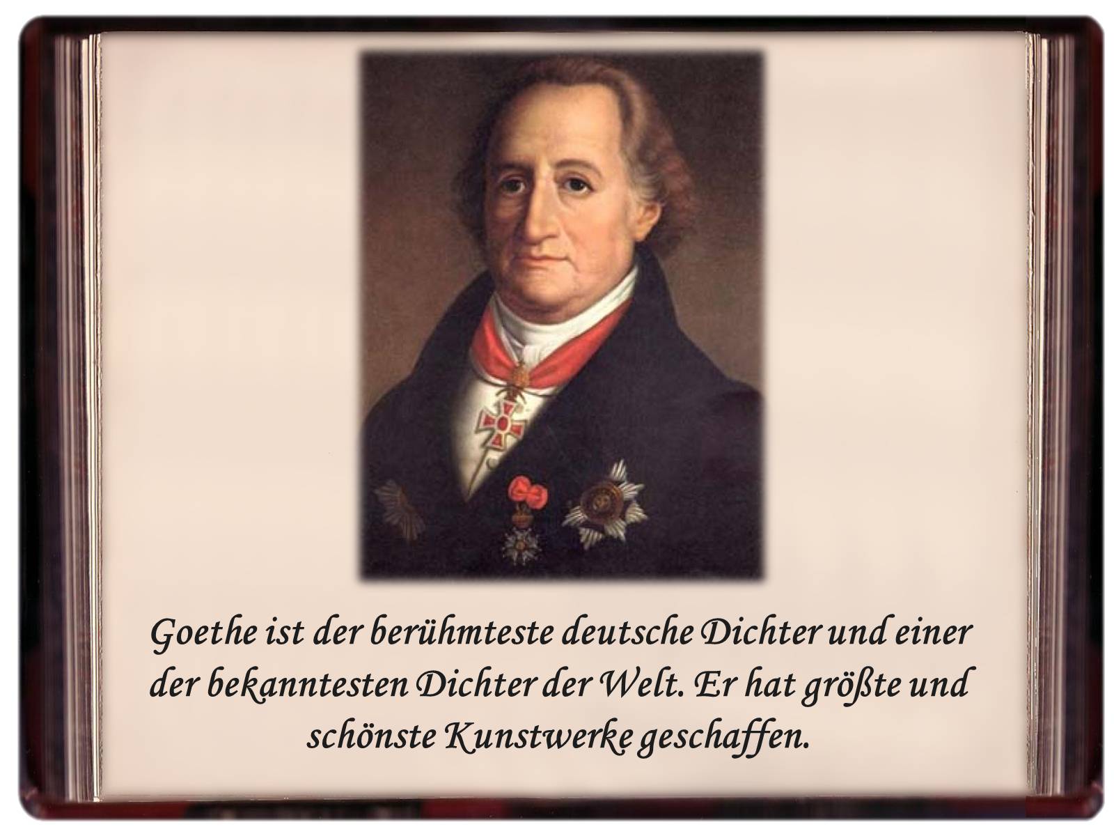 Презентація на тему «Johann Wolfgang von Goethe» (варіант 2) - Слайд #2 Презентація на тему «Johann Wolfgang von Goethe» (варіант 2) - Слайд #2