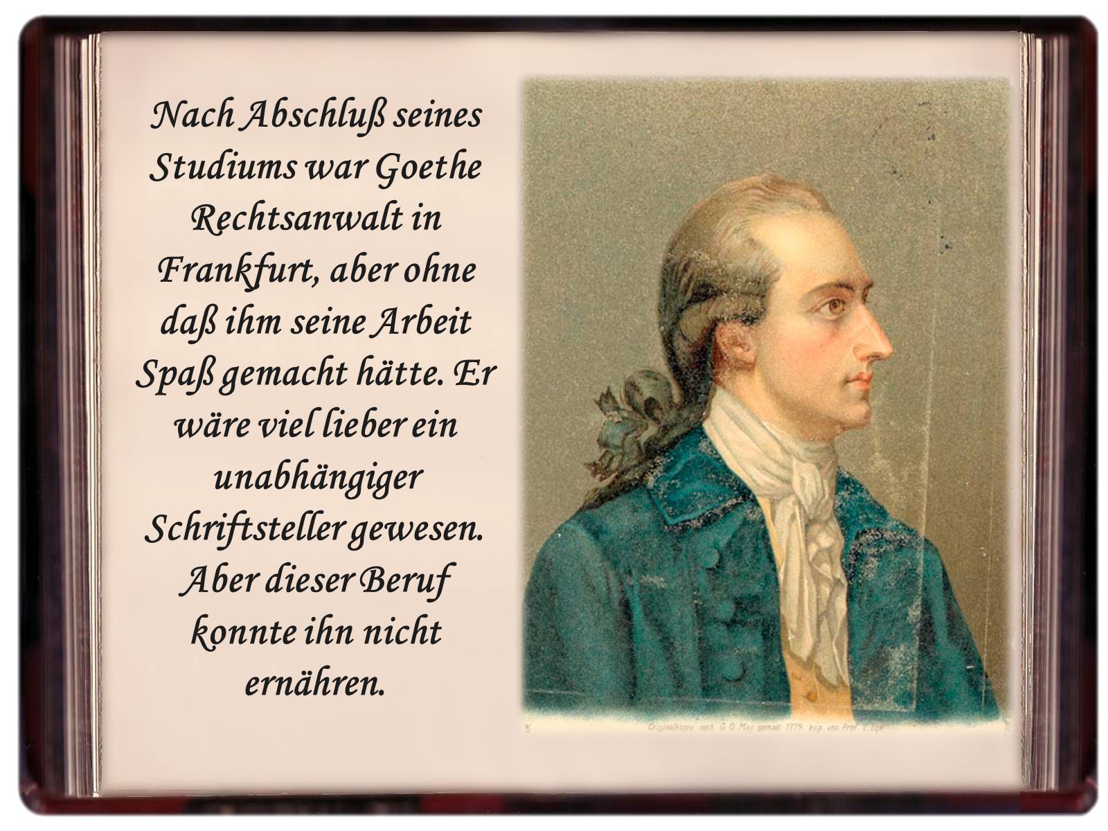 Презентація на тему «Johann Wolfgang von Goethe» (варіант 2) - Слайд #7 Презентація на тему «Johann Wolfgang von Goethe» (варіант 2) - Слайд #7
