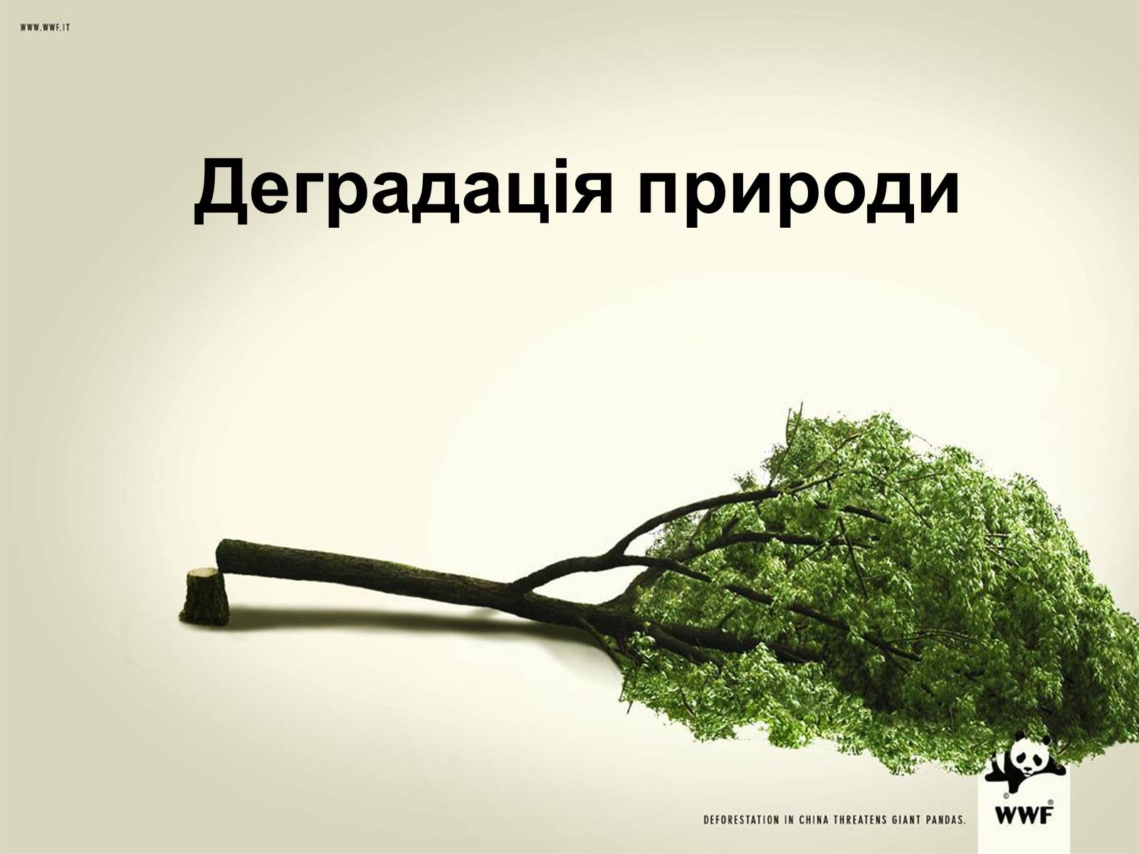 Презентація на тему «Деградація природи» (варіант 1) - Слайд #1 Презентація на тему «Деградація природи» (варіант 1) - Слайд #1