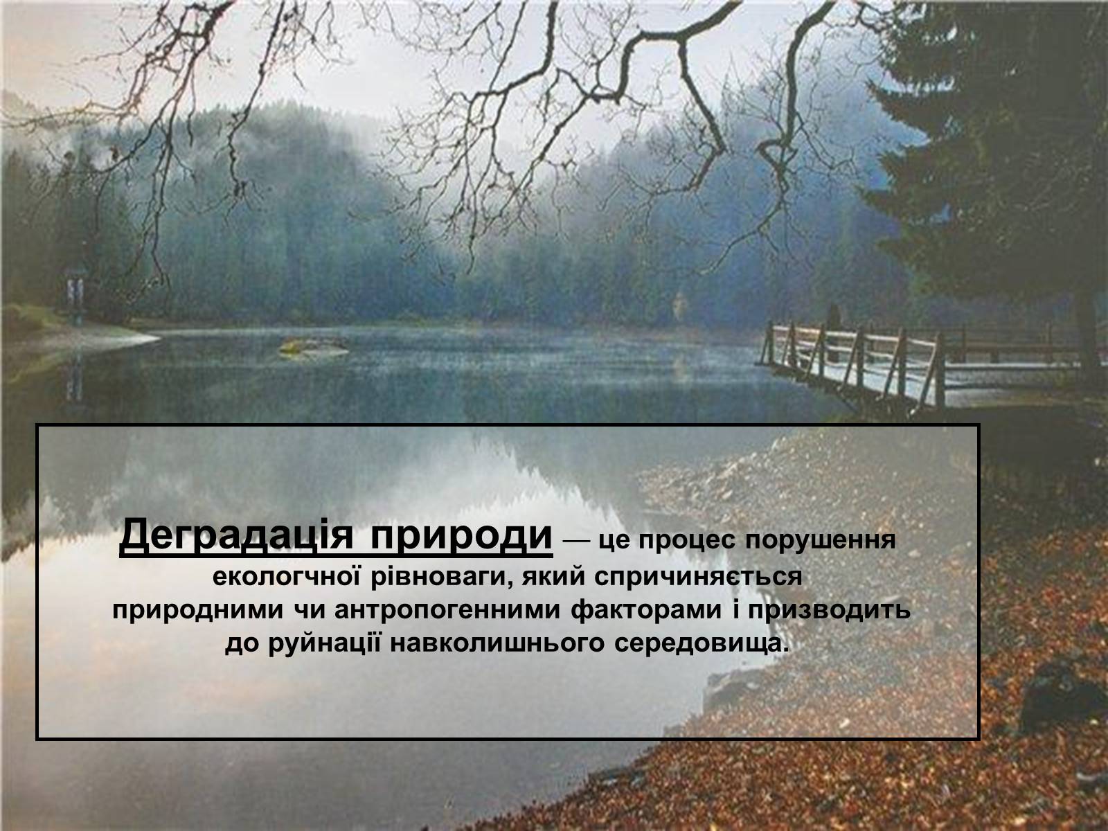 Презентація на тему «Деградація природи» (варіант 1) - Слайд #2 Презентація на тему «Деградація природи» (варіант 1) - Слайд #2