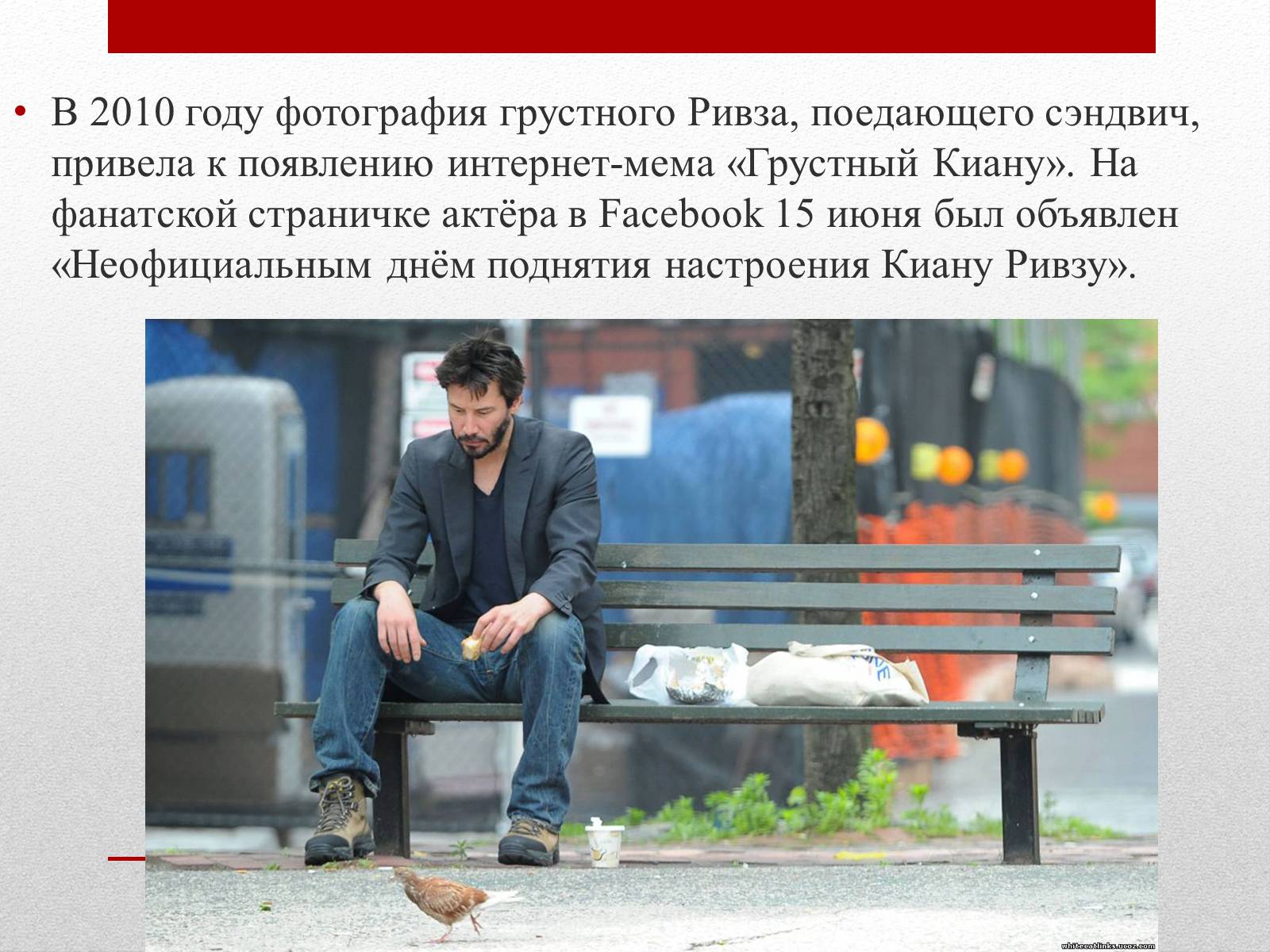 Презентація на тему «Киану Ривз» - Слайд #14 Презентація на тему «Киану Ривз» - Слайд #14