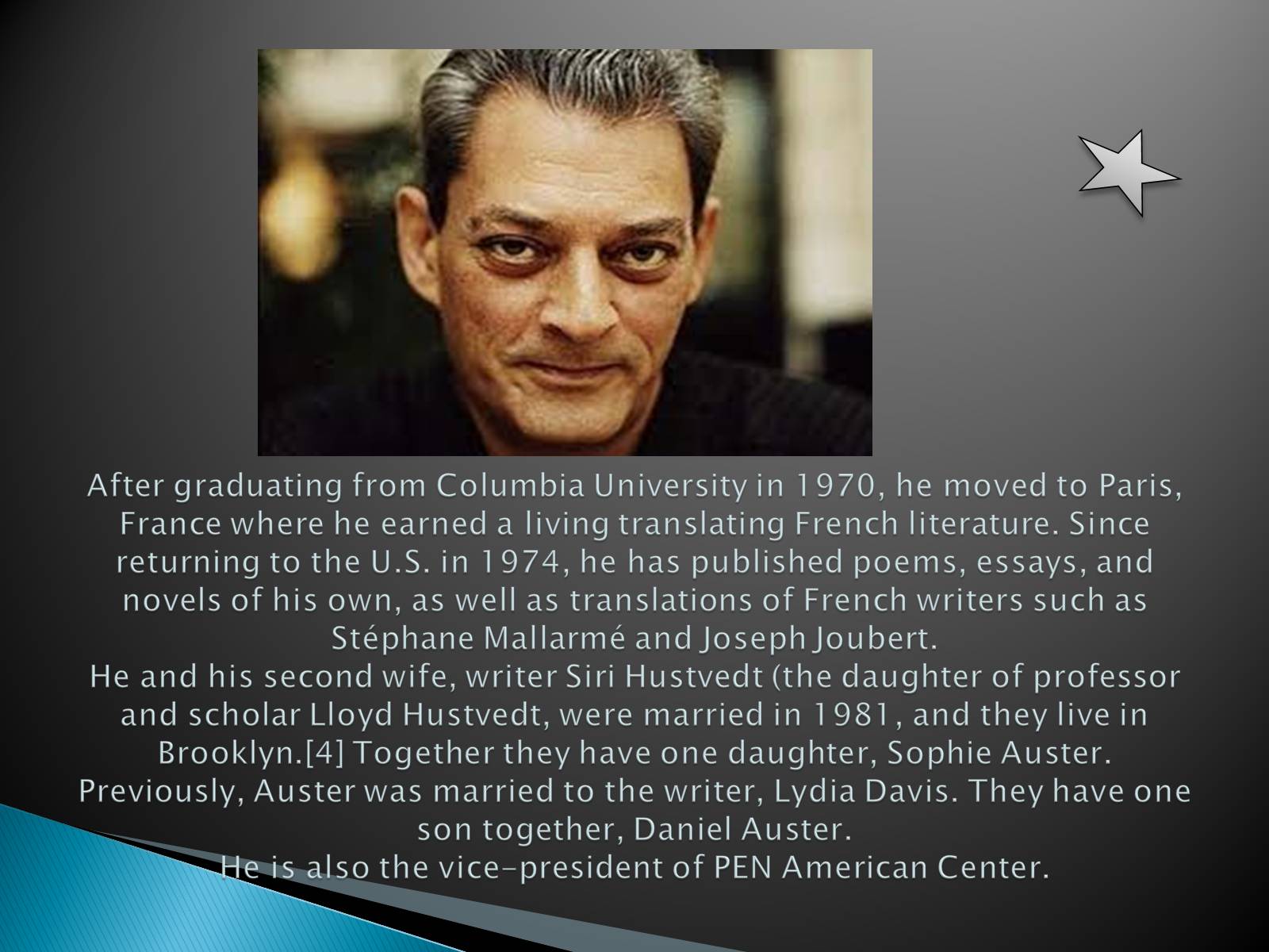 Презентація на тему «Interesting figures in American literature» - Слайд #9 Презентація на тему «Interesting figures in American literature» - Слайд #9