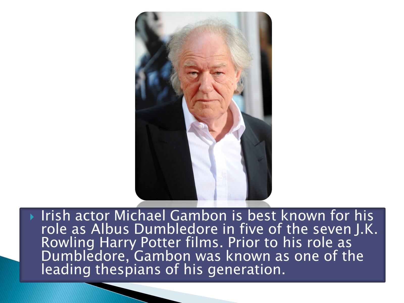 Презентація на тему «Famous people of Ireland» - Слайд #7 Презентація на тему «Famous people of Ireland» - Слайд #7